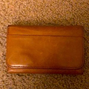 Camel Hobo “Jill” trifold wallet - used